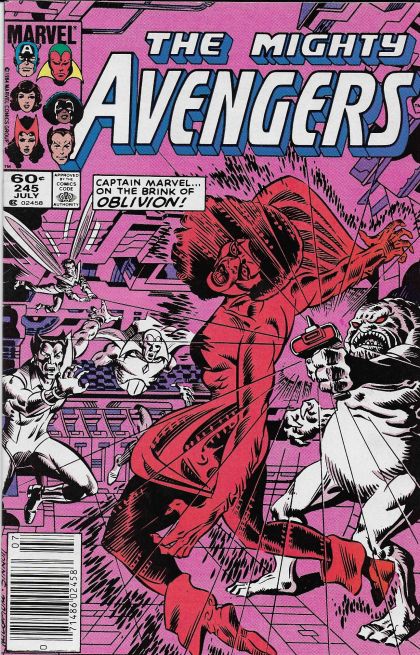 The Avengers, Vol. 1 Bombshells! |  Issue#245B | Year:1984 | Series: Avengers | Pub: Marvel Comics |