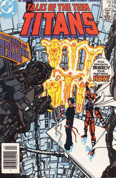 Tales of the Teen Titans Baptism Of Blood |  Issue#41B | Year:1984 | Series: Teen Titans | Pub: DC Comics | Newsstand Edition