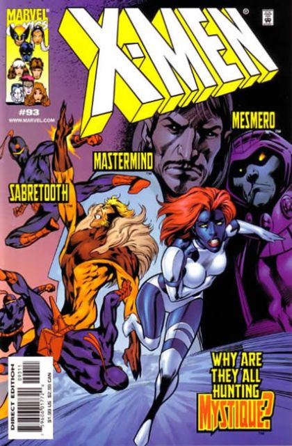X-Men, Vol. 1 Hidden Lives, Part 1: Open Wounds |  Issue#93A | Year:1999 | Series: X-Men | Pub: Marvel Comics | Direct Edition