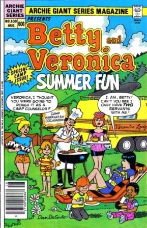 Archie Giant Series  |  Issue#539A | Year:1984 | Series:  | Pub: Archie Comic Publications |