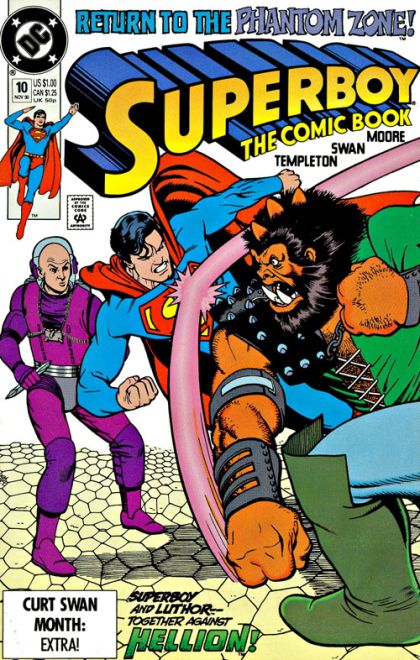 Superboy, Vol. 2 Superboy's Pal, Lex Luthor? |  Issue#10A | Year:1990 | Series: Superboy | Pub: DC Comics | Direct Edition