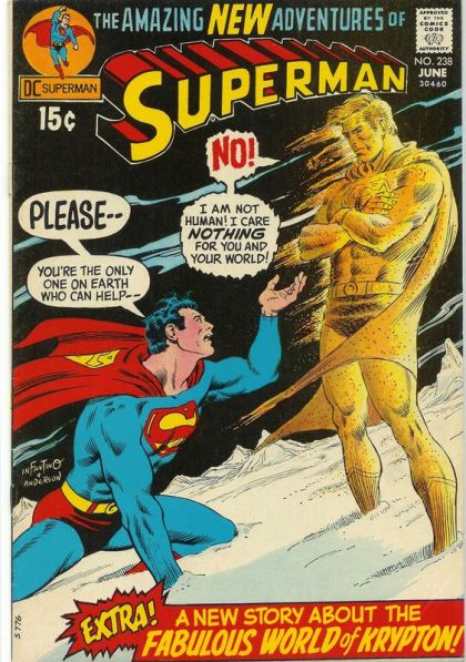 Superman, Vol. 1 Menace At 1000 Degrees / the Fabulous World of Krypton: a Name Is Born |  Issue#238 | Year:1971 | Series: Superman | Pub: DC Comics |