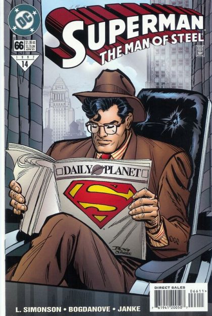 Superman: The Man of Steel The Sheild |  Issue#66A | Year:1997 | Series: Superman | Pub: DC Comics | Direct Edition