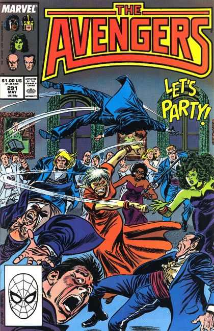 The Avengers, Vol. 1 Shadows Of The Future Past! |  Issue#291A | Year:1988 | Series: Avengers | Pub: Marvel Comics |
