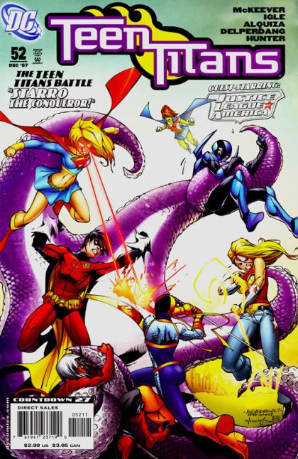 Teen Titans, Vol. 3 The Titans of Tomorrow...Today, Part Two: Beat Yourself Up |  Issue#52A | Year:2007 | Series: Teen Titans | Pub: DC Comics | Direct Edition