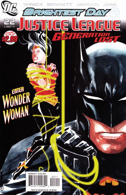 Justice League: Generation Lost Brightest Day - Generation Lost, A Good News, Bad News Sort of Thing |  Issue#22A | Year:2011 | Series:  | Pub: DC Comics | Dustin Nguyen Regular Cover