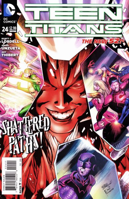 Teen Titans, Vol. 4 Caught Up In Circles! |  Issue#24A | Year:2013 | Series: Teen Titans | Pub: DC Comics | Direct Edition