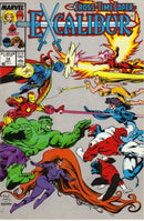 Excalibur, Vol. 1 The Cross-Time Caper, Part 3: Too Many Heroes |  Issue