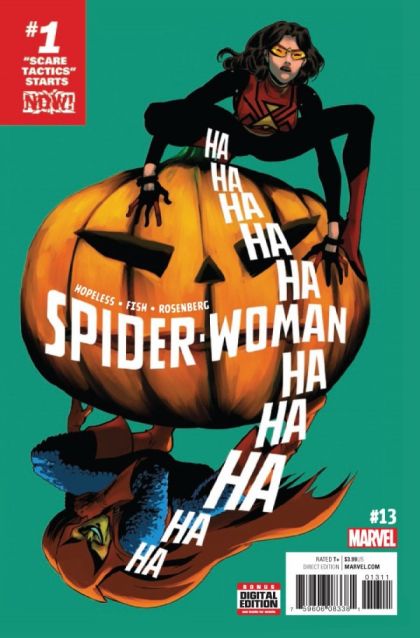 Spider-Woman, Vol. 6  |  Issue#13A | Year:2016 | Series:  | Pub: Marvel Comics | Regular Javier Rodriguez Cover