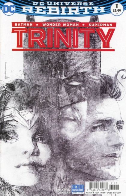 Trinity, Vol. 2 Dead Space, Conclusion |  Issue#11B | Year:2017 | Series:  | Pub: DC Comics | Variant Bill Sienkiewicz Cover