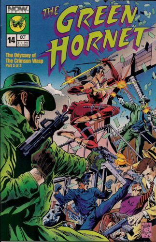 The Green Hornet, Vol. 2 The Odyssey of the Crimson Wasp, Ground Zero |  Issue#14 | Year:1992 | Series: Green Hornet | Pub: NOW Comics |