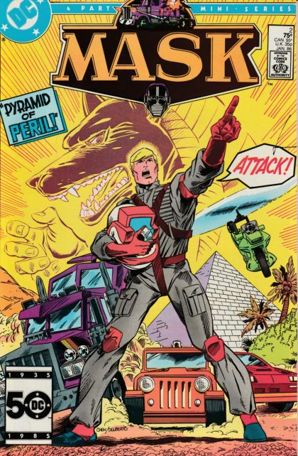 Mask, Vol. 1 The Domain of the Dead |  Issue#2A | Year:1986 | Series:  | Pub: DC Comics | Direct Edition