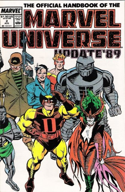 The Official Handbook of the Marvel Universe: Update '89 Champion of the Universe to Ecstasy |  Issue#2 | Year:1989 | Series: Official Handbook of the Marvel Universe | Pub: Marvel Comics |