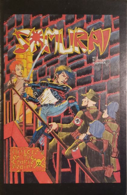 Samurai, Vol. 1 Hitlers On The Charts Again! |  Issue#2A | Year:1986 | Series:  | Pub: Aircel Publishing |