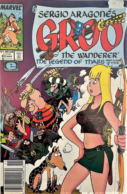 Groo the Wanderer, Vol. 2 The Legend of Thaiis, Part Four: Princess Thaiis |  Issue#83B | Year:1991 | Series: Groo | Pub: Marvel Comics | Newsstand Edition