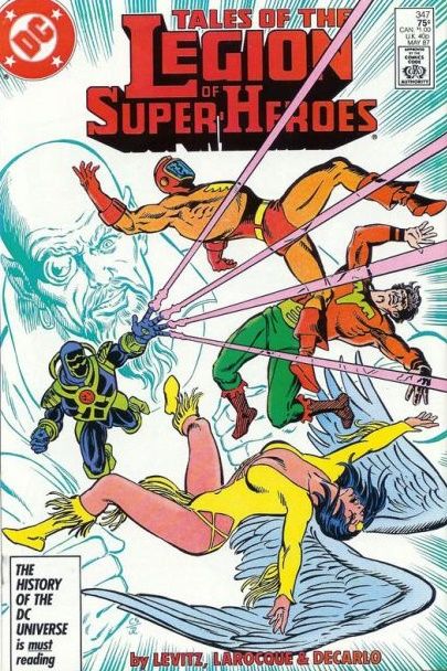 Tales of the Legion of Super-Heroes Dead End |  Issue#347A | Year:1987 | Series: Legion of Super-Heroes | Pub: DC Comics |