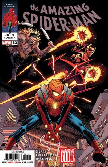 The Amazing Spider-Man, Vol. 6  |  Issue#32A | Year:2023 | Series: Spider-Man | Pub: Marvel Comics | John Romita Jr. Regular