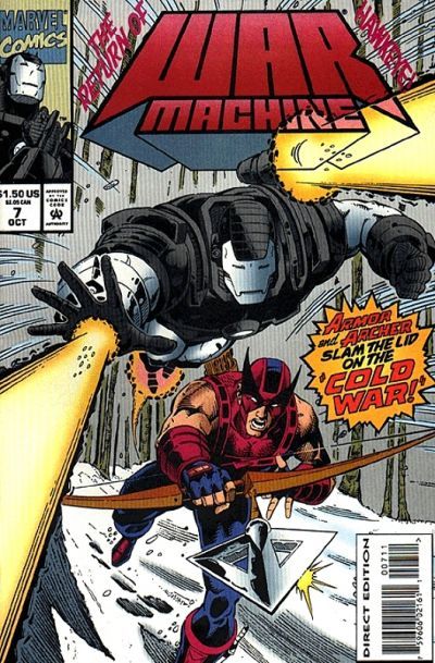 War Machine, Vol. 1 Cold War! |  Issue#7A | Year:1994 | Series: War Machine | Pub: Marvel Comics | Direct Edition