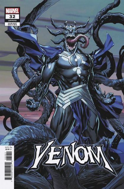 Venom, Vol. 5 Symbiosis Necrosis, Part 3: Destination Eschaton |  Issue#32C | Year:2024 | Series: Venom | Pub: Marvel Comics | Ken Lashley Connecting Variant