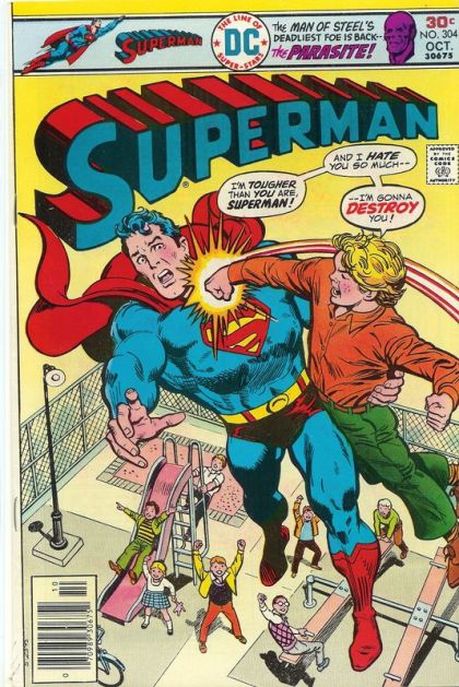 Superman, Vol. 1 The Parasite's Prism Of Peril |  Issue#304 | Year:1976 | Series: Superman | Pub: DC Comics |
