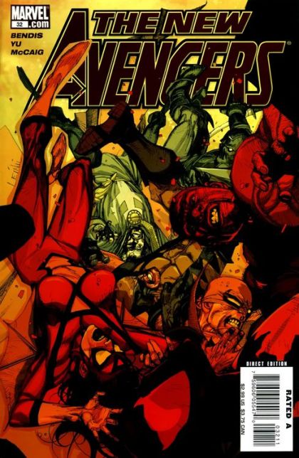 New Avengers, Vol. 1 The Trust, Part One |  Issue#32A | Year:2007 | Series:  | Pub: Marvel Comics | Leinil Francis Yu Regular