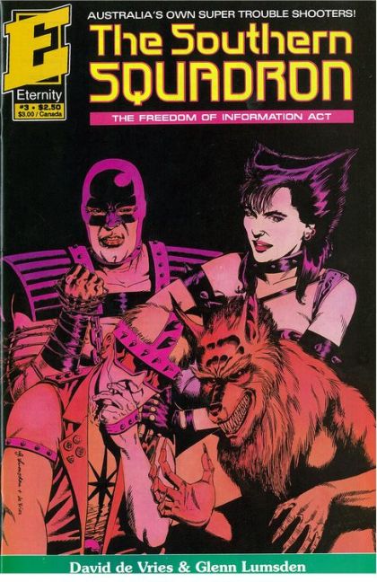 The Southern Squadron: The Freedom of Information Act Nasty |  Issue#3 | Year:1992 | Series:  | Pub: Malibu Comics |