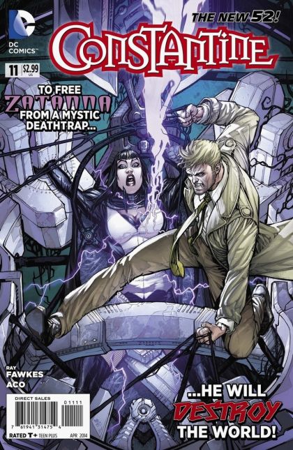 Constantine Forever Evil - Forever Evil: Blight, Part Twelve: Like a Bullet |  Issue#11 | Year:2014 | Series:  | Pub: DC Comics |