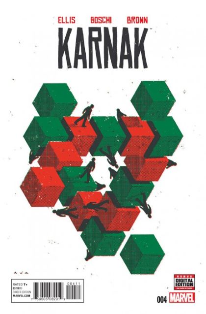 Karnak The Flaw In All Things, Part 4 |  Issue#4A | Year:2016 | Series:  | Pub: Marvel Comics | Regular David Aja Cover