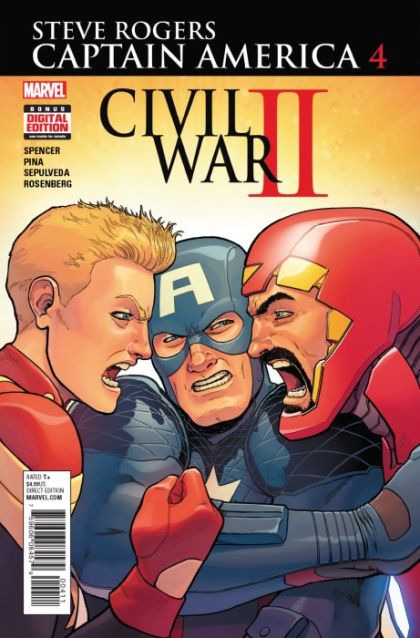 Captain America: Steve Rogers Civil War II  |  Issue#4 | Year:2016 | Series:  | Pub: Marvel Comics | Aaron Kuder Regular