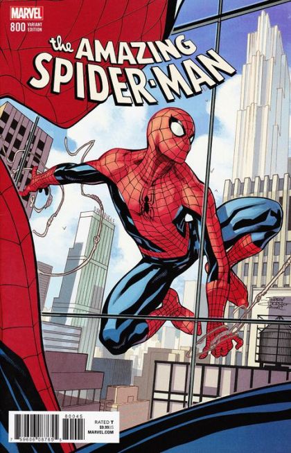 The Amazing Spider-Man, Vol. 4 Go Down Swinging |  Issue#800G | Year:2018 | Series: Spider-Man | Pub: Marvel Comics | Terry Dodson Retailer Incentive Variant Cover
