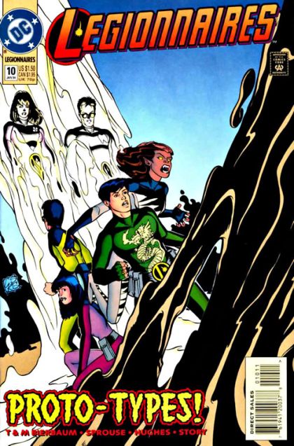 Legionnaires Little White Lies |  Issue#10A | Year:1993 | Series: Legionnaires | Pub: DC Comics | Direct Edition