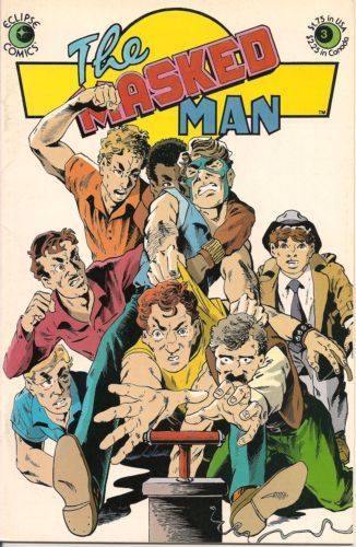 Masked Man  |  Issue#3 | Year:1985 | Series:  | Pub: Eclipse Comics |