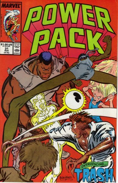 Power Pack, Vol. 1 Crack Down! |  Issue#31 | Year:1987 | Series: Power Pack | Pub: Marvel Comics |
