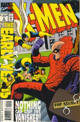 X-Men: The Early Years No One Can Stop The Vanisher |  Issue#2A | Year:1994 | Series: X-Men | Pub: Marvel Comics | Direct Edition