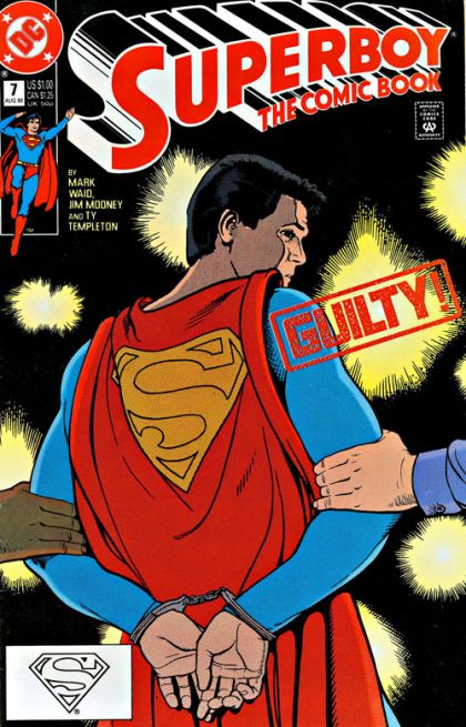 Superboy, Vol. 2 Murmurs Of The Heart! |  Issue#7A | Year:1990 | Series: Superboy | Pub: DC Comics | Direct Edition