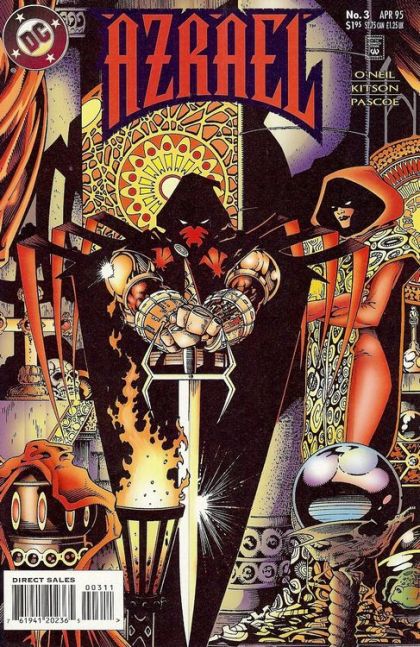 Azrael, Vol. 1 Fallen Angel |  Issue#3A | Year:1995 | Series:  | Pub: DC Comics | Direct Edition