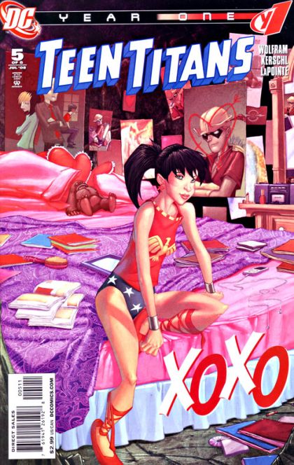 Teen Titans: Year One Young Heroes In Love |  Issue#5 | Year:2008 | Series: Teen Titans | Pub: DC Comics |