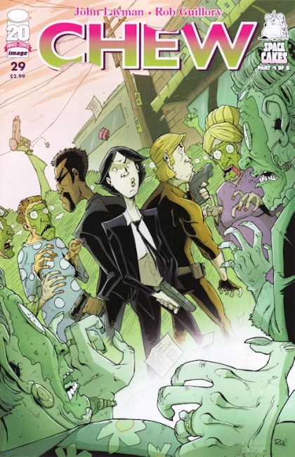Chew Space Cakes, Part 4 |  Issue#29A | Year:2012 | Series: Chew | Pub: Image Comics | Rob Guillory Regular Cover