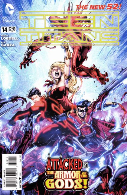 Teen Titans, Vol. 4 The Origin of Wonder Girl, Part Two |  Issue#14A | Year:2012 | Series: Teen Titans | Pub: DC Comics | Direct Edition