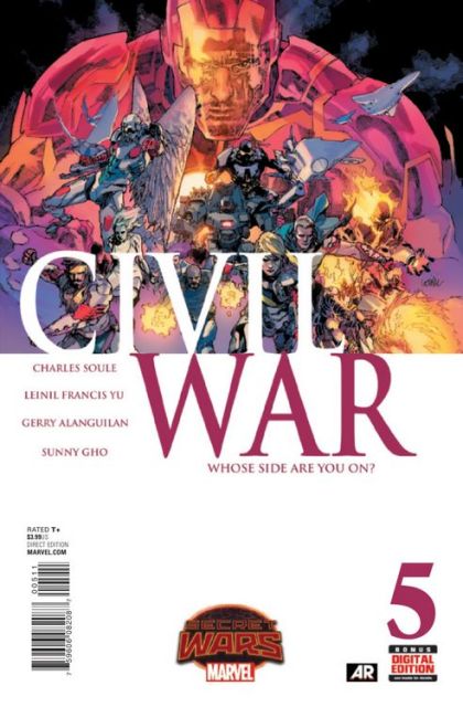 Civil War, Vol. 2  |  Issue#5A | Year:2015 | Series:  | Pub: Marvel Comics | Leinil Francis Yu Regular
