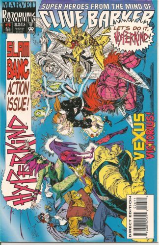 Hyperkind  |  Issue#6 | Year:1994 | Series: Clive Barker | Pub: Marvel Comics |