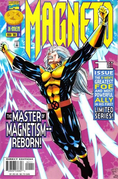 Magneto, Vol. 1 Return of the Messiah |  Issue#1A | Year:1996 | Series: X-Men | Pub: Marvel Comics | Direct Edition