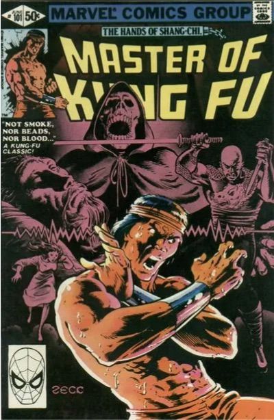 Master of Kung Fu, Vol. 1 Not Smoke, Nor Beads, Nor Blood |  Issue#101A | Year:1981 | Series: Shang Chi | Pub: Marvel Comics | Direct Edition
