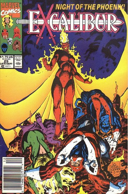 Excalibur, Vol. 1 Dream A Little Dream |  Issue#29B | Year:1990 | Series: Excalibur | Pub: Marvel Comics | Newsstand Edition