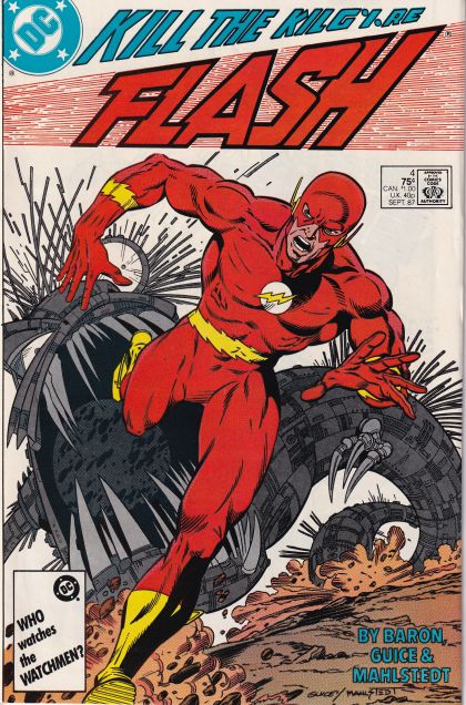 Flash, Vol. 2 Kill the Kilg%re |  Issue#4A | Year:1987 | Series: Flash | Pub: DC Comics | Direct Edition