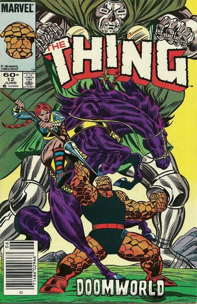 The Thing, Vol. 1 Rocky Grimm Space Ranger, Doom! |  Issue#12B | Year:1984 | Series: Fantastic Four | Pub: Marvel Comics | Newsstand Edition