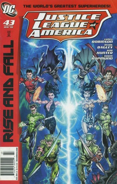 Justice League of America, Vol. 2 Rise and Fall - All Along the Watchtower |  Issue#43C | Year:2010 | Series: Justice League | Pub: DC Comics | Newsstand Edition