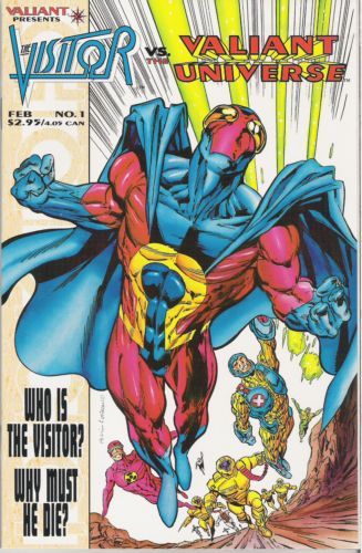 Visitor vs. the Valiant Universe A Stranger In A Strange Land: Part 1 |  Issue#1A | Year:1995 | Series:  | Pub: Valiant Entertainment
