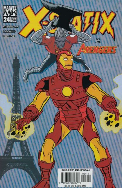 X-Statix The Good and the Famous, Part 4: Mr. Sensitive vs. Iron Man |  Issue#24 | Year:2004 | Series: X-Statix | Pub: Marvel Comics |