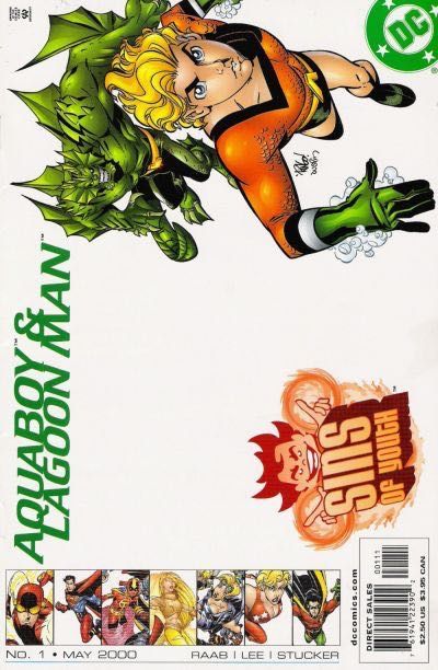 Sins of Youth: Aquaboy & Lagoon Man Sins of Youth - Sins of Youth, Turning Back the Tides of Time |  Issue#1 | Year:2000 | Series: Sins of Youth | Pub: DC Comics |